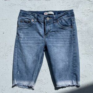 Girls Levi's Bermuda Jean Shorts